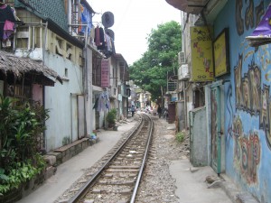Das Old Quarter in Hanoi hat noch einen gewachsenen Stadtteil