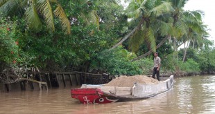 Erde ist im Mekong Delta ein wichtiges und wertvolles Gut