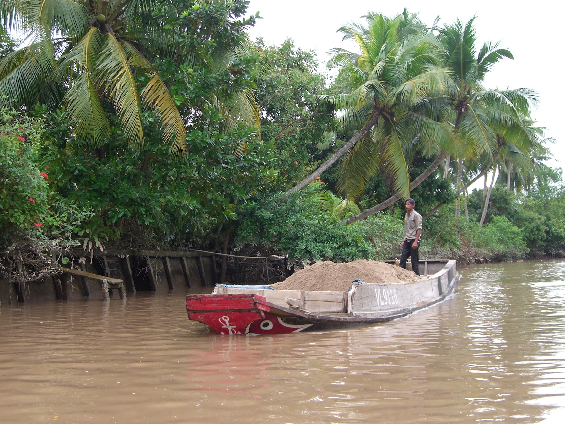 Erde ist im Mekong Delta ein wichtiges und wertvolles Gut