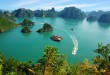 Halong Bucht von einer Aussichtsplattform