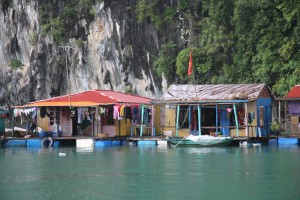 Das Leben der Floating Villages ist sehr einfach