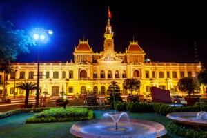 Die City Hall in Ho Chi Minh City