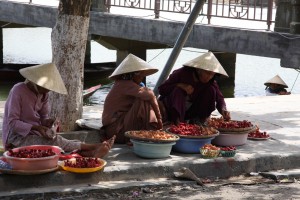 Frische Früchte und Obst findet man in Vietnam fast überall