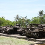 Diese Panzer zeugen von den Kämpfen um Hue im Vietnamkrieg