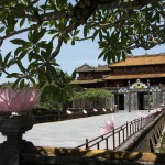 Die Zitadelle mit der verbotenen Stadt in Hue