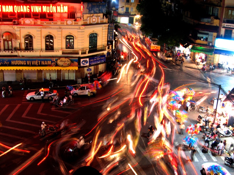 Ho-Chi-Minh-City ist die beschäftigste und hektischste Stadt in Vietnam