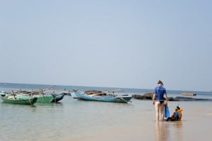 Baden kann man an den Küsten von Vietnam fast überall...
