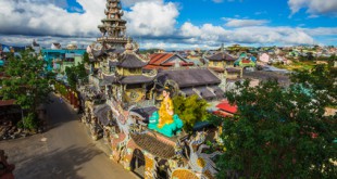 Die Linh-Phuoc-Pagode in Dalat