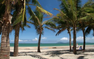 Nicht alle Strandabschnitte von Phu Quoc sind so verlassen wie dieser....